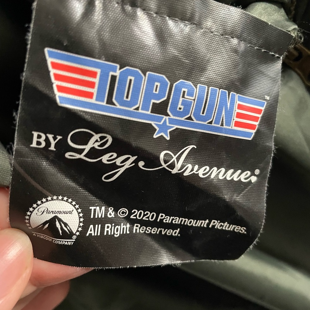 Leg Avenue Top Gun Flight Jumpsuit with Logo